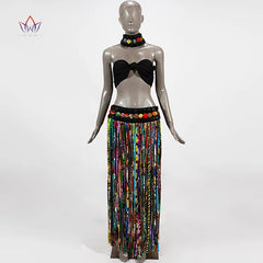 Buy Trendy African Women’s Handmade Multi-Rope Jewelry Set – Matching Tribal Shawl for only $55.99 at Flexi Africa!