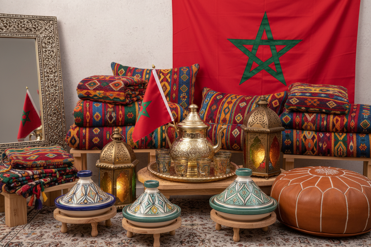 Morocco - Flexi Africa. Explore our unique Morocco merchandise and promotional products, perfect for gifts, and branding.