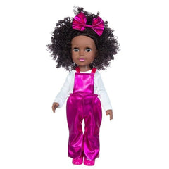 1PC African Black Baby Toy - 35cm Rubber Multi Style Explosion Head Baby Doll in Black Skin - Flexi Africa Worldwide Postage