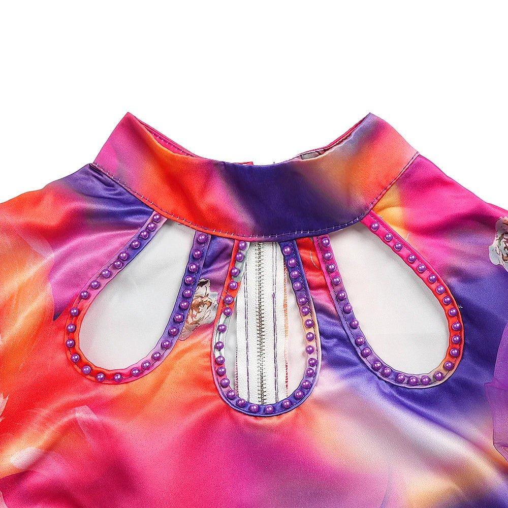 2025 New Fashion African Clothes Summer Dress For Women Plus Size Africa Elegant Kaftan Muslim Evening Party Colorful Dress - Free Delivery Worldwide only at Flexi Africa