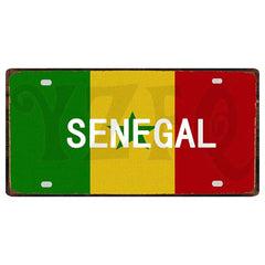 30X15CM Shabby Chic Metal Sign: Nigeria Niger City Car License Plate for Wall Decor, Restaurant, Craft, Home Decor - Free Delivery Worldwide only at Flexi Africa