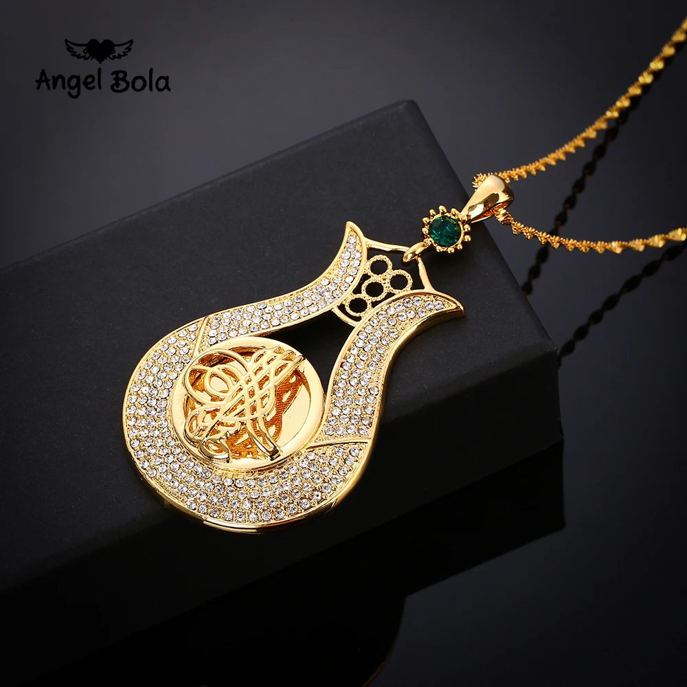 Gold Coin Necklace and Bracelet Jewelry Set for Women & Men – Middle Eastern African Inspired Gift - Free Delivery Worldwide only at Flexi Africa