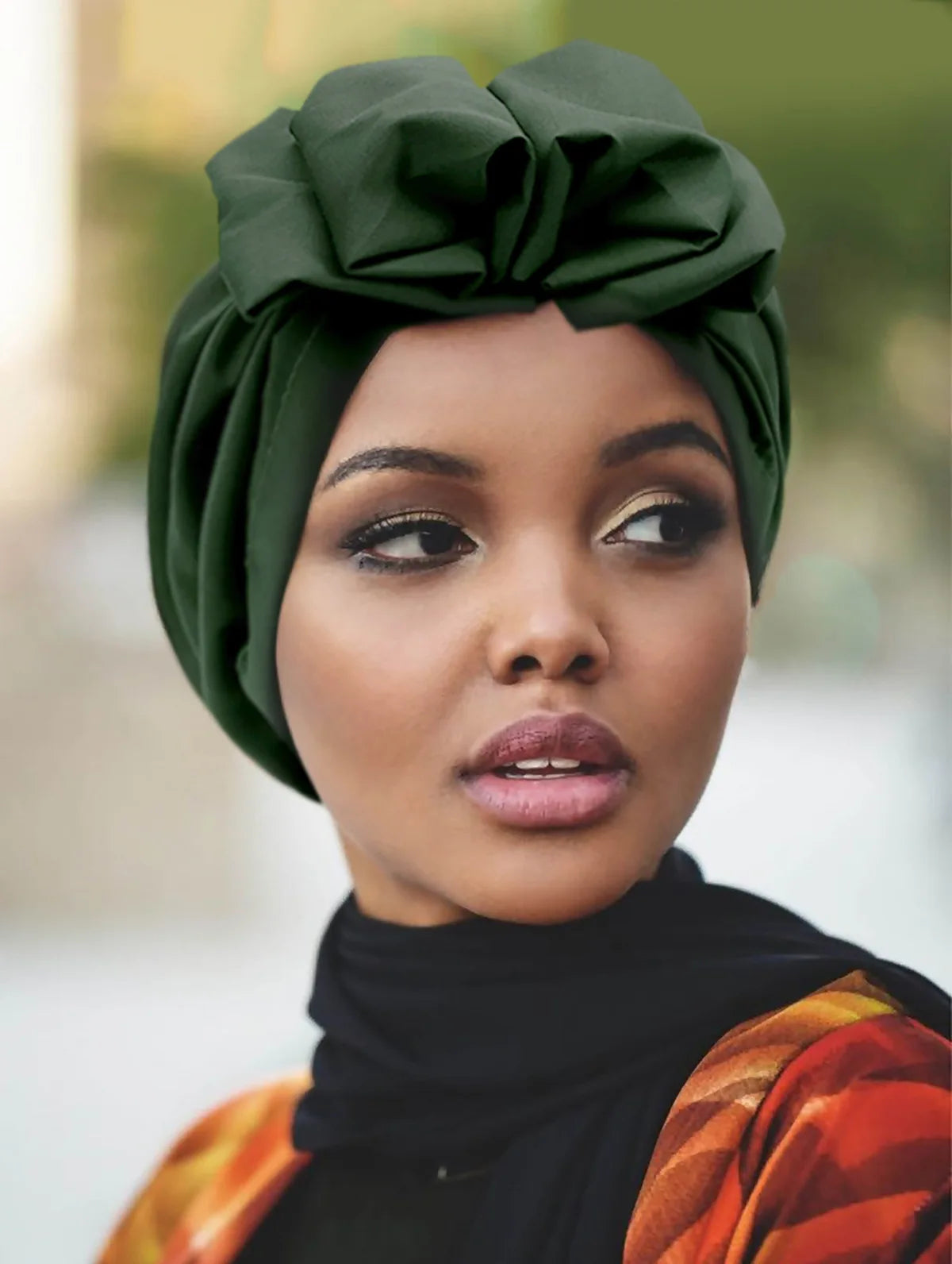 Buy Women's headdresses, monochromatic colored mirror hats in Muslim style for only $11.99 at Flexi Africa!