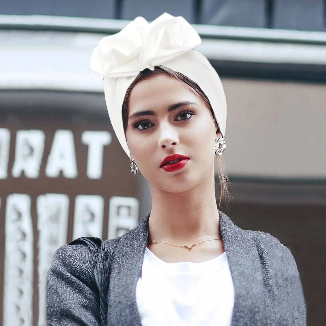 Buy Women's headdresses, monochromatic colored mirror hats in Muslim style for only $11.99 at Flexi Africa!