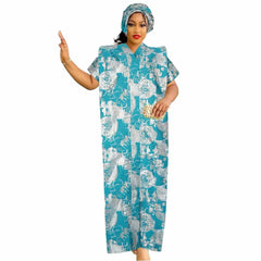 Buy African Dresses for Women, Traditional African Clothing Gown Abayas Robe Maxi Long Dress for only $46.49 at Flexi Africa