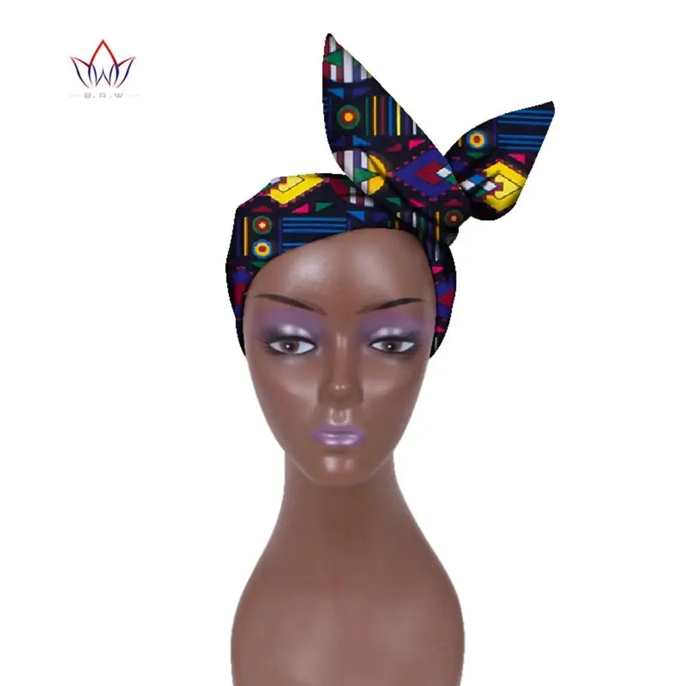 African Ankara Headband for Women – Fashion Hair Wrap & Scarf Accessory - Free Delivery Worldwide only at Flexi Africa
