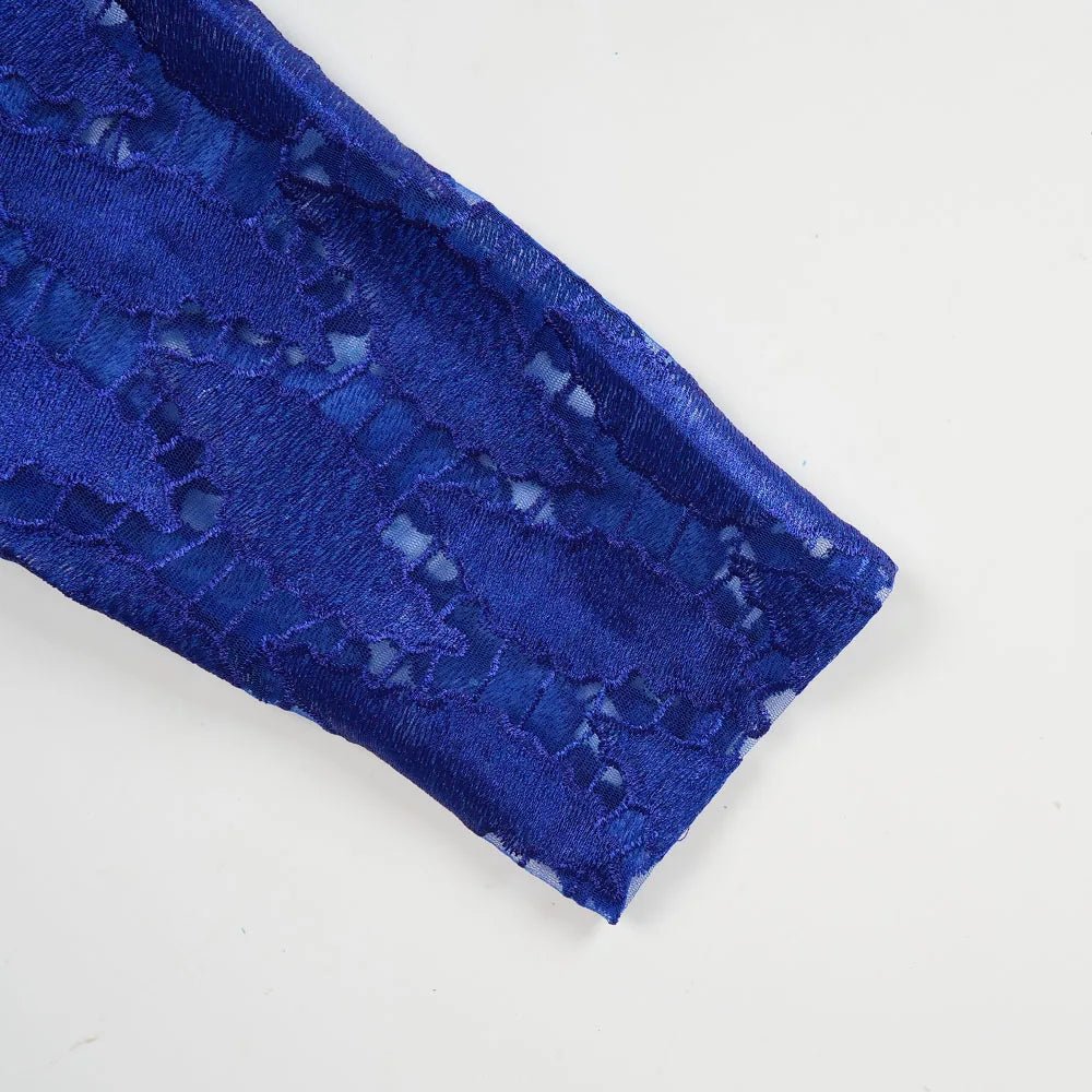 African Clothing for Women – Traditional Plus Size Floral Embroidered Dress - Free Delivery Worldwide only at Flexi Africa