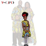 African Dashiki Family Set – Matching Dresses for Women & Girls with Men & Boys Top and Pants - Free Delivery Worldwide only at Flexi Africa