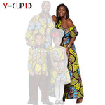 African Dashiki Family Set – Matching Dresses for Women & Girls with Men & Boys Top and Pants - Free Delivery Worldwide only at Flexi Africa