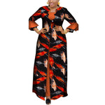 African Dresses for Women – Dashiki Elegant Long Party Dress (Plus Size) - Free Delivery Worldwide only at Flexi Africa