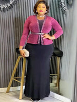 African Dresses for Women Plus Size – Dashiki Long Maxi Dress, Elegant Evening, Wedding & Party Wear - Free Delivery Worldwide only at Flexi Africa