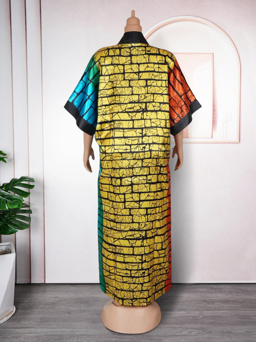 African Dresses for Women Traditional Africa Clothing Dashiki Ankara Outfits Gown Abayas Robe Muslim Kaftan Maxi Long Dress 2024 - Free Delivery Worldwide only at Flexi Africa