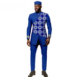 African Ethnic New Style Men's Suit - Elegant and Fitted Design - Fashionable Men's Clothing - Free Delivery Worldwide