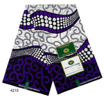 African Fabrics Wax 100% Cotton Wax Prints Good Quality Wax Loincloth For Women Dress 6 Yards