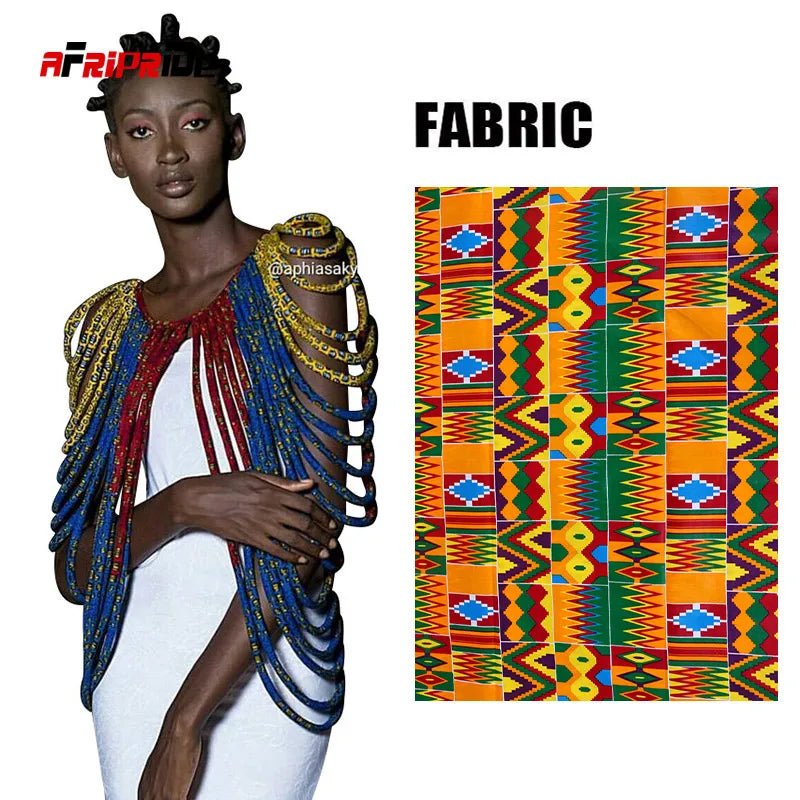 African Multi Straps Necklaces Fashion Accessories Jewelry Gift Fabric Print Necklace - Flexi Africa www.flexiafrica.com