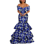 African Print Dress for Women – Elegant Dashiki Party & Wedding Outfit - Free Delivery Worldwide only at Flexi Africa