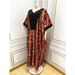 African Sequin Ankara Dress for Women – Traditional Chic Evening Gown - Free Delivery Worldwide only at Flexi Africa