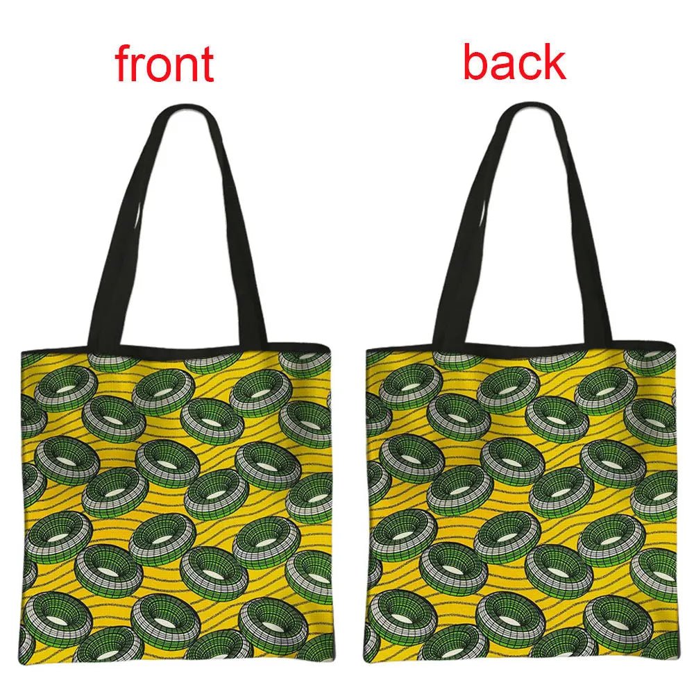 African Women's Style Handbag: Traditional Printed Top-Handle and Shoulder Tote Bags for Females - Flexi Africa - Flexi Africa offers Free Delivery Worldwide - Vibrant African traditional clothing showcasing bold prints and intricate designs