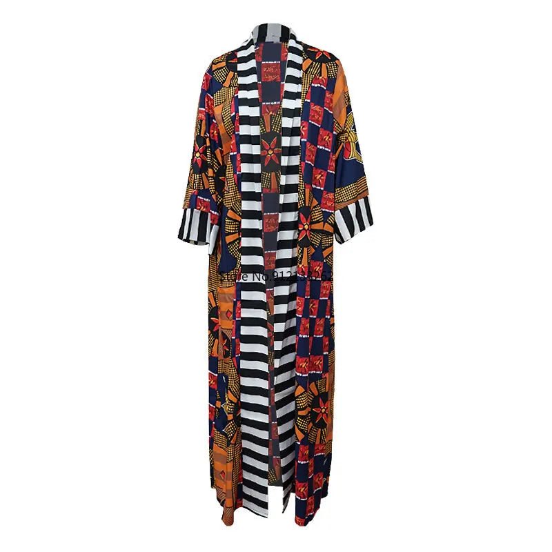 Polyester African Dashiki Style Coat for Women - Fashionable Dress Clothes - Free Delivery Worldwide only at Flexi Africa