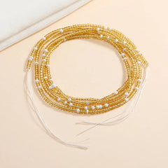 Boho Chic: Vibrant Beaded Waist Chains for Women - Flexi Africa - Free Delivery Worldwide only at www.flexiafrica.com