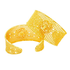 Cuff Bracelets for Women Girls Bangle Jewelry African Gold Color Bangle - Free Delivery Worldwide only at Flexi Africa