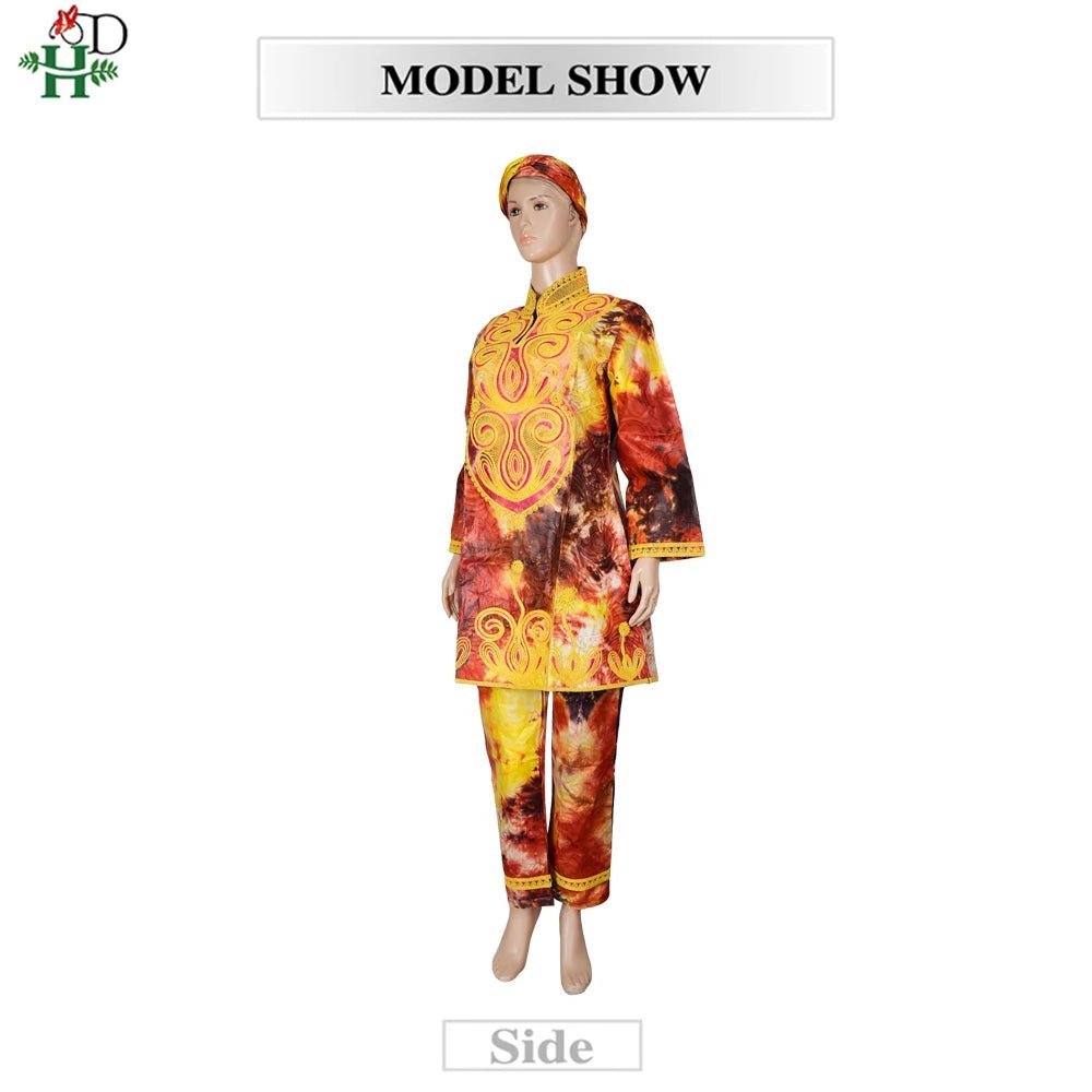 Designer Ankara 2PC Set for Women – Traditional Nigerian Party Outfit - Free Delivery Worldwide only at Flexi Africa