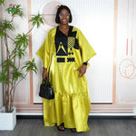 Elegant African Dress for Women – Plus Size Dashiki Ankara Kaftan Robe - Free Delivery Worldwide only at Flexi Africa