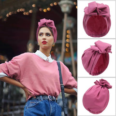 Buy Women's headdresses, monochromatic colored mirror hats in Muslim style for only $11.99 at Flexi Africa!