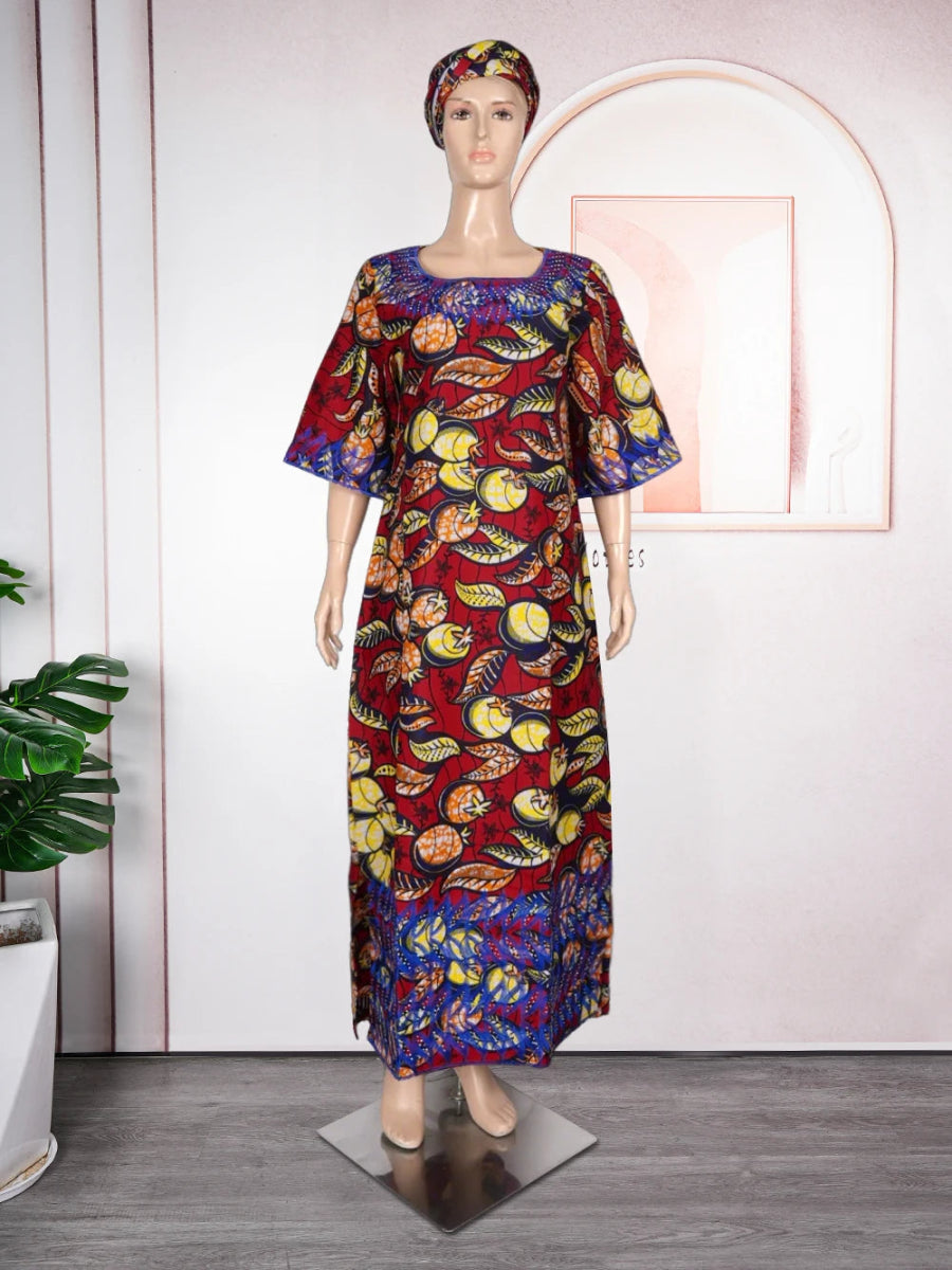 Dresses For Women Embroidery Floral Dresses Rich Long Robes Party Wedding - Free Delivery Worldwide only at Flexi Africa