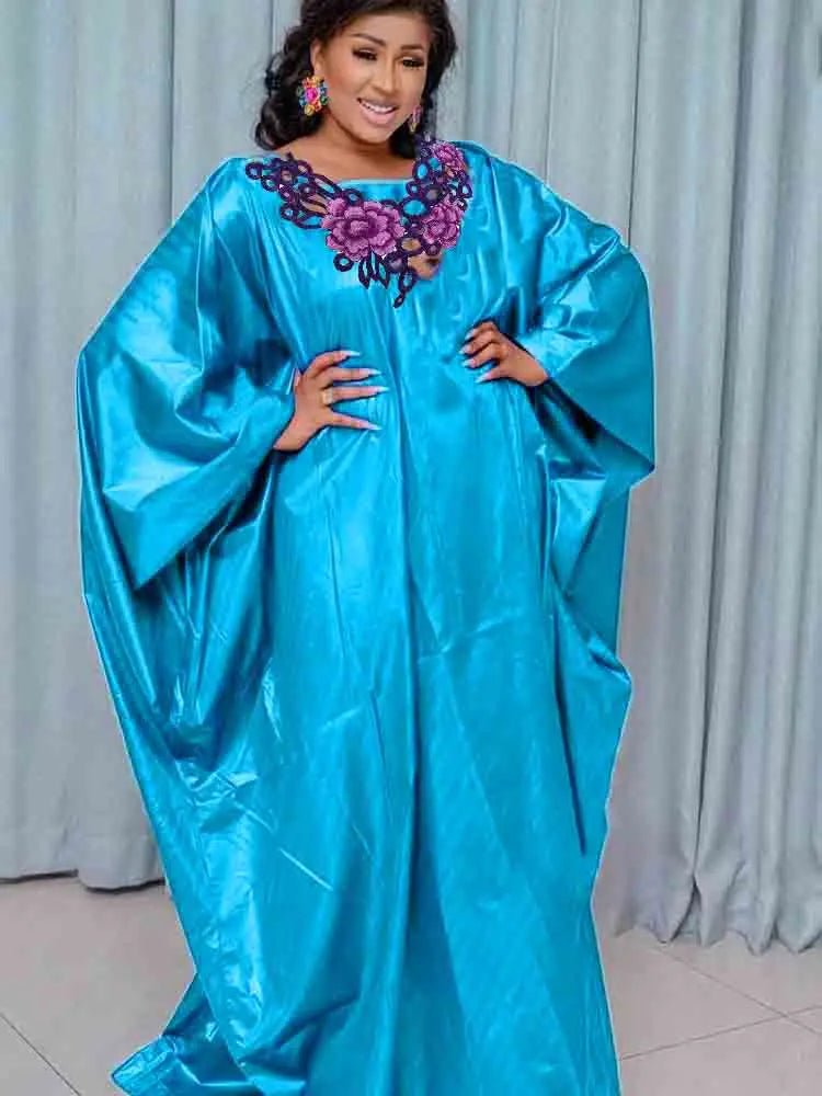 Long Robe Dress for Daily and Birthday Parties - Ideal for Casual and Special Occasions - Free Delivery Worldwide only at Flexi Africa