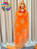 Luxury Cotton African Scarf – Muslim Women’s Hijab Shawl - Free Delivery Worldwide only at Flexi Africa