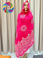 Luxury Cotton African Scarf – Muslim Women’s Hijab Shawl - Free Delivery Worldwide only at Flexi Africa