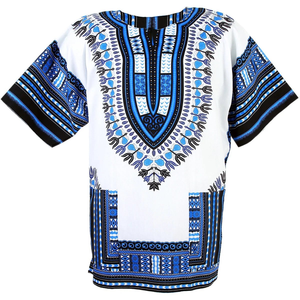 Men's Summer 3D Printed T-Shirt – African Ethnic Pattern - Free Delivery Worldwide only at Flexi Africa