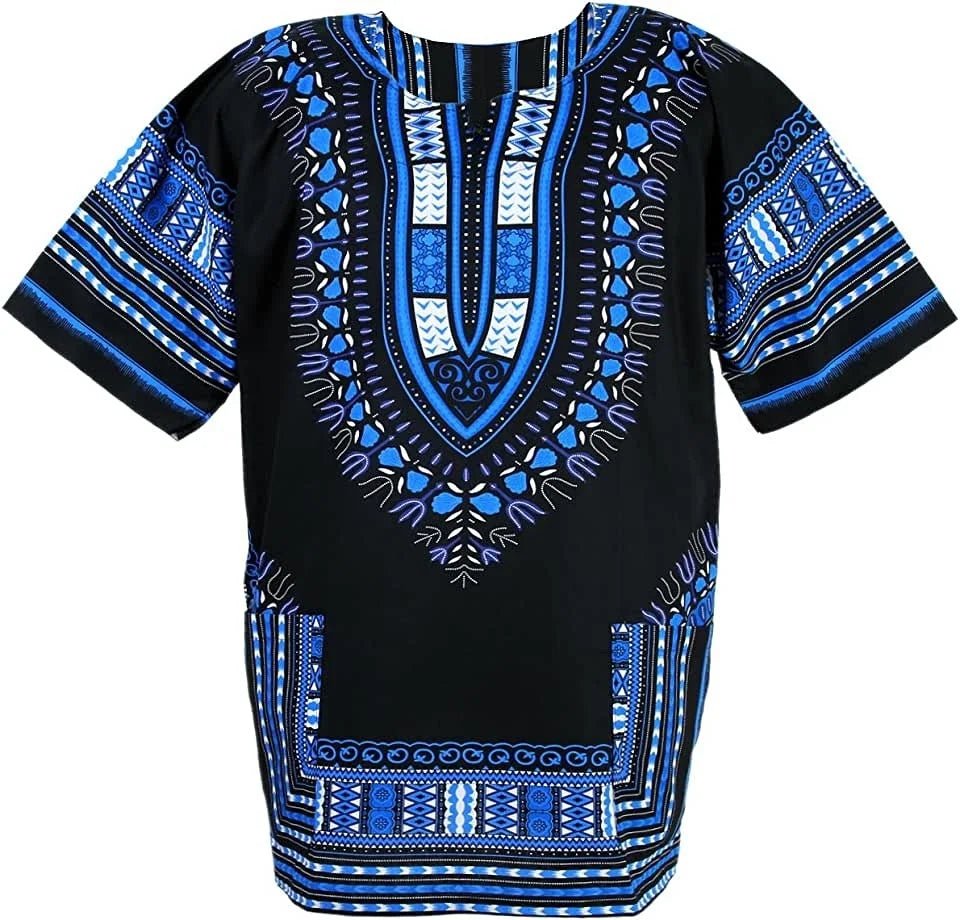 Men's Summer 3D Printed T-Shirt – African Ethnic Pattern - Free Delivery Worldwide only at Flexi Africa