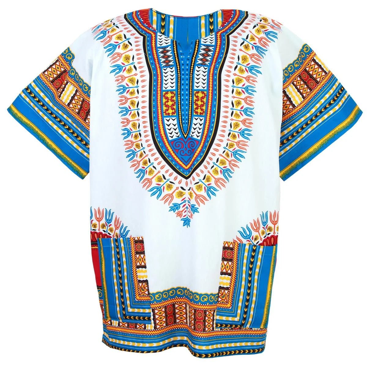 Men's Summer 3D Printed T-Shirt – African Ethnic Pattern - Free Delivery Worldwide only at Flexi Africa