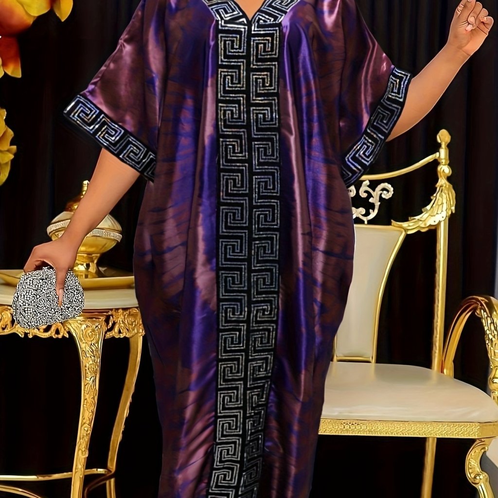 New Sequin Fashion Abayas Boubou Dashiki Ankara Outfits Evening Gown Dubai Kaftan Abaya Robe Outfits Loose Dresses for Women - Free Delivery Worldwide only at Flexi Africa