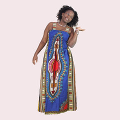 Sexy Backless Dress Summer Dashiki Casual Sundress Beach Women - Flexi Africa - Free Delivery Worldwide - FREE POST