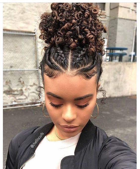 Short Afro Puff Synthetic Hair Bun Chignon Hairpiece Drawstring Ponytail Kinky Curly Updo Clip Hair Extensions - Flexi Africa