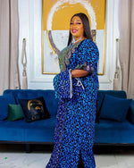 Women’s African Kaftan Abaya – Ankara Dashiki Boubou Evening Dress - Free Delivery Worldwide only at Flexi Africa