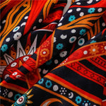 Women’s African Print Viscose Shawl – Floral Tassel Winter Scarf, Hijab & Wrap - Free Delivery Worldwide only at Flexi Africa