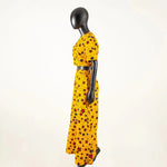 Women’s Ankara Crop Top and Wide - Leg Pants 2PC Set – Stylish African Fashion Outfit - Free Delivery Worldwide only at Flexi Africa