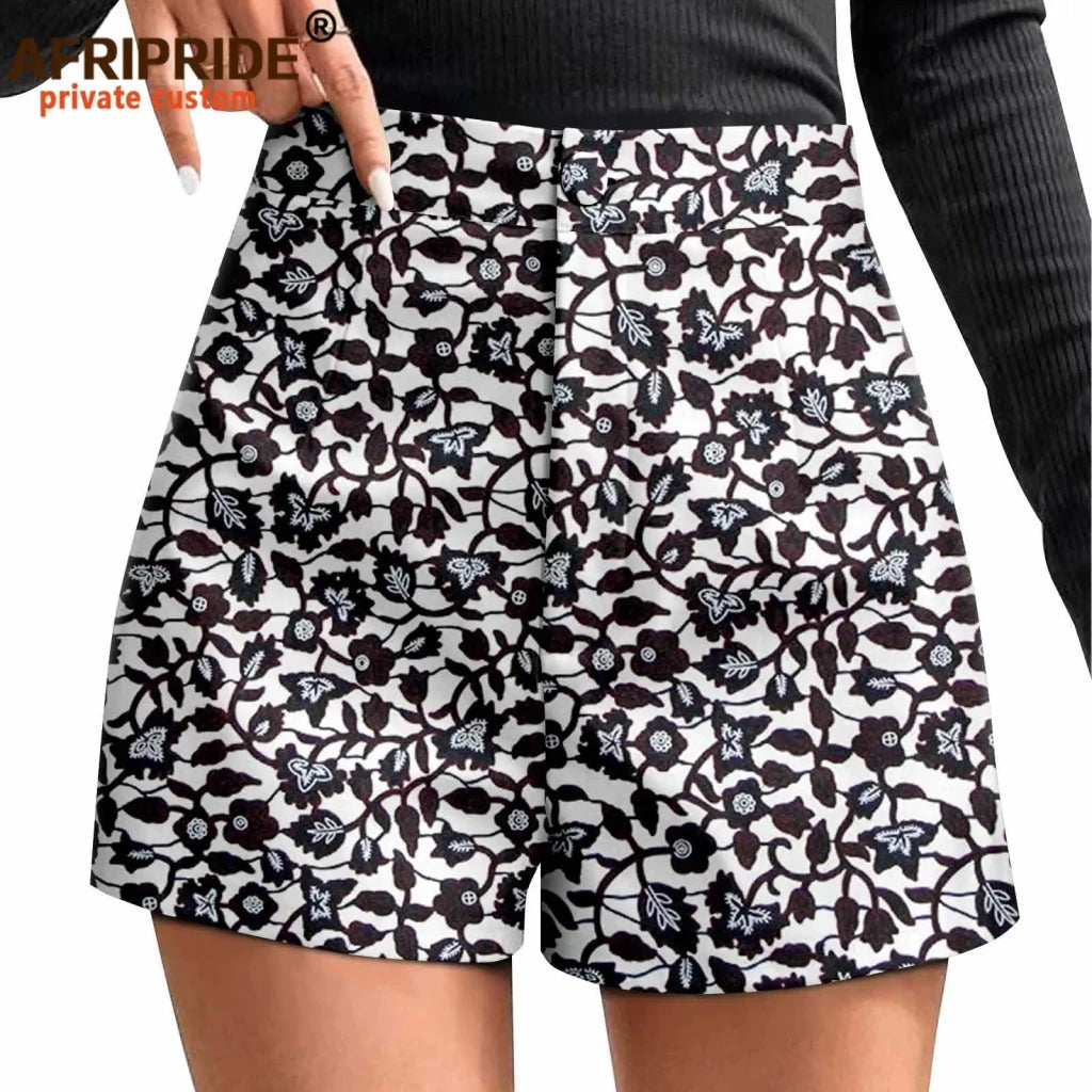 Buy Women’s Ankara Print High-Waisted Athletic Shorts – Casual Summer Style with Pockets for only $12.78 at Flexi Africa!