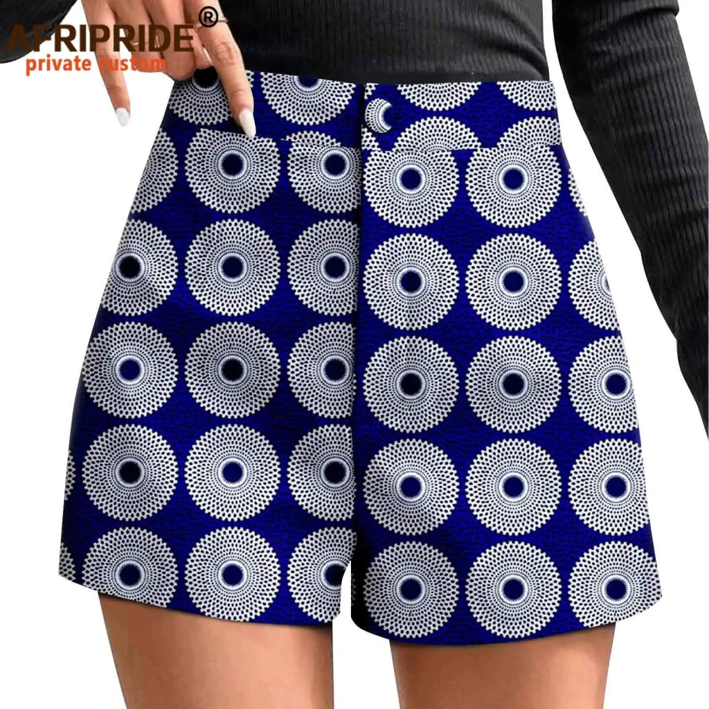 Buy Women’s Ankara Print High-Waisted Athletic Shorts – Casual Summer Style with Pockets for only $12.78 at Flexi Africa!